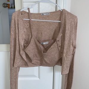 Matching sweater set